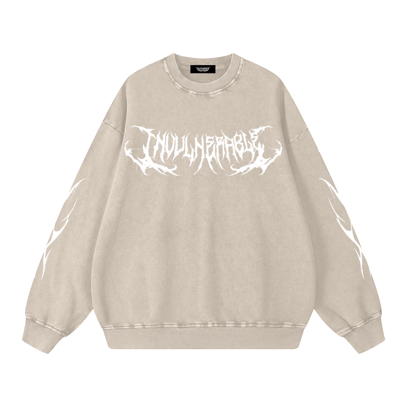 Snow Washed Oversized Sweatshirt