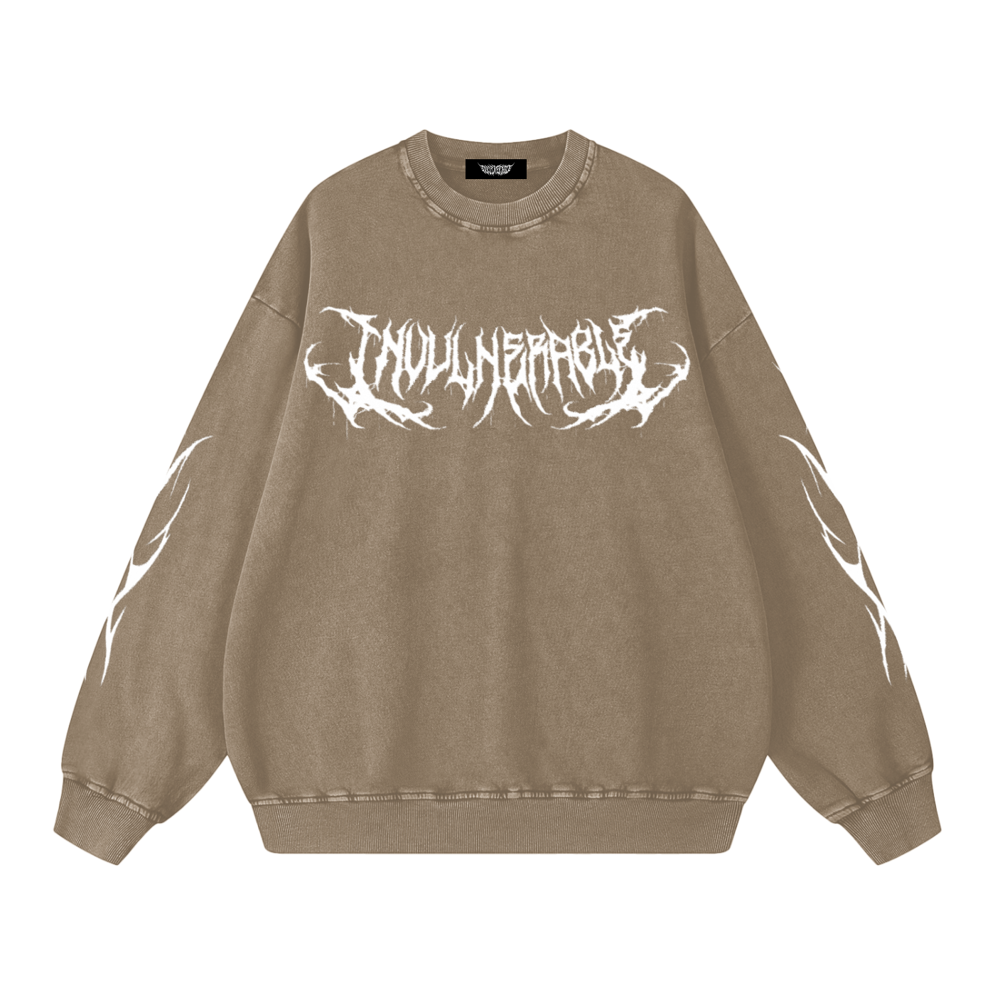Snow Washed Oversized Sweatshirt