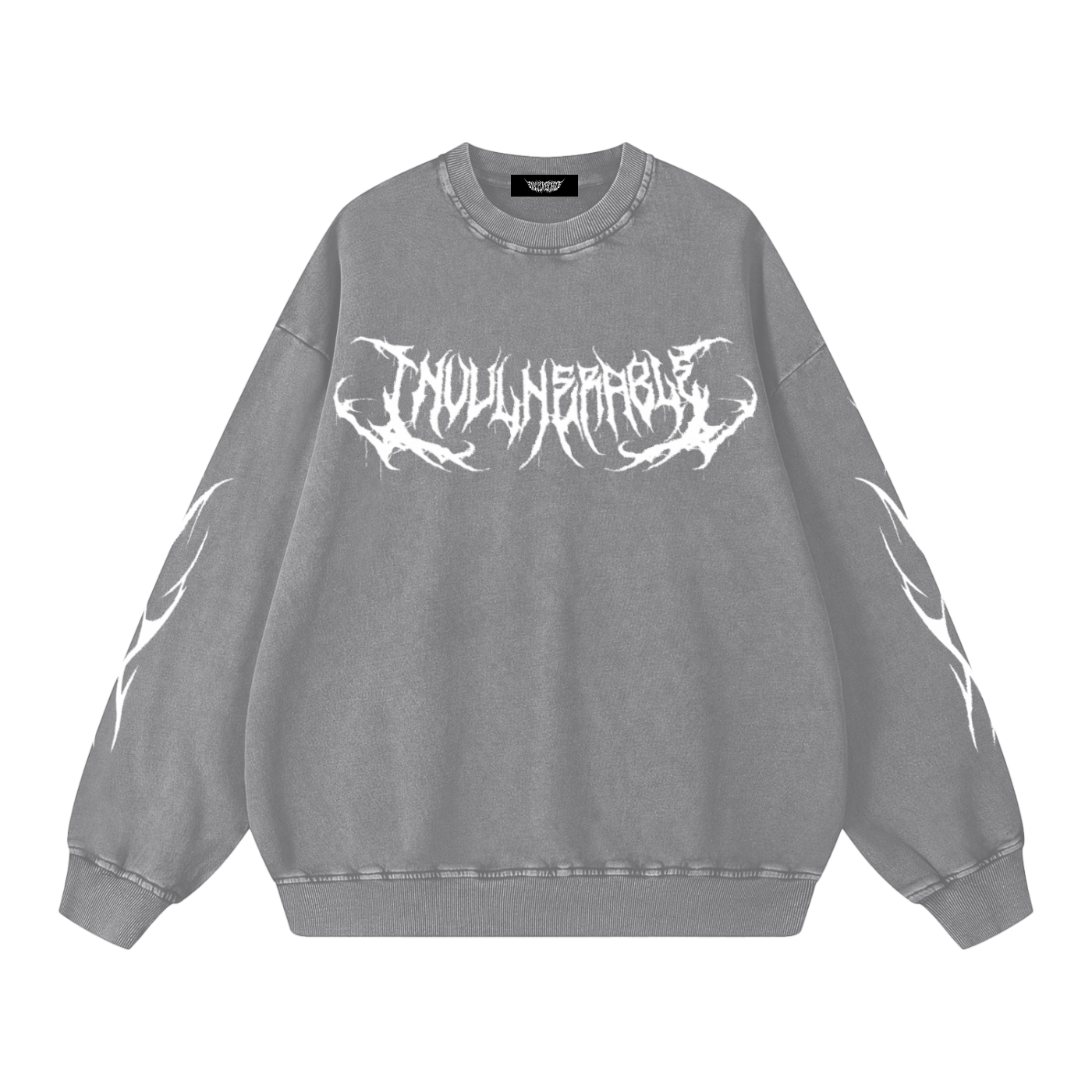 Snow Washed Oversized Sweatshirt