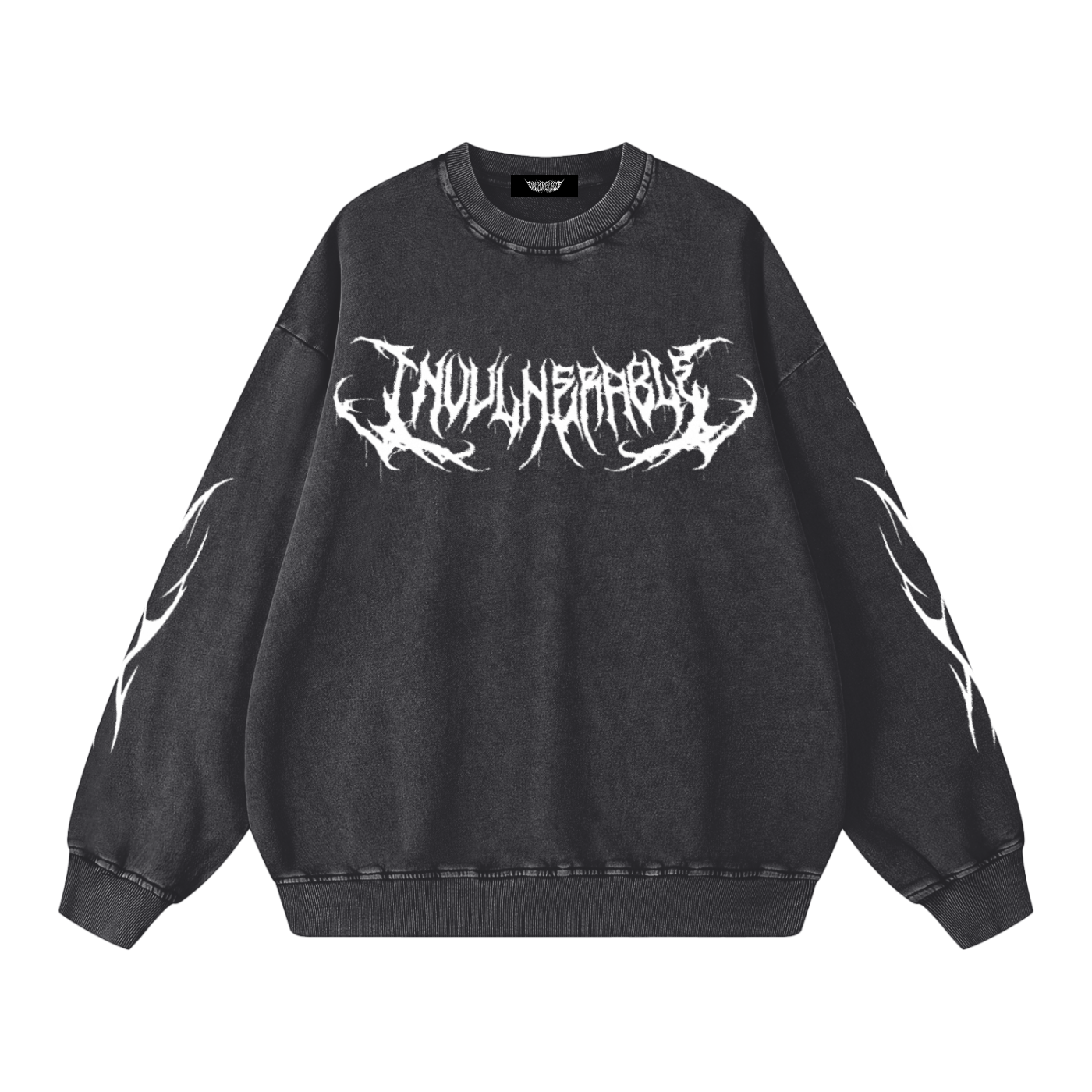 Snow Washed Oversized Sweatshirt