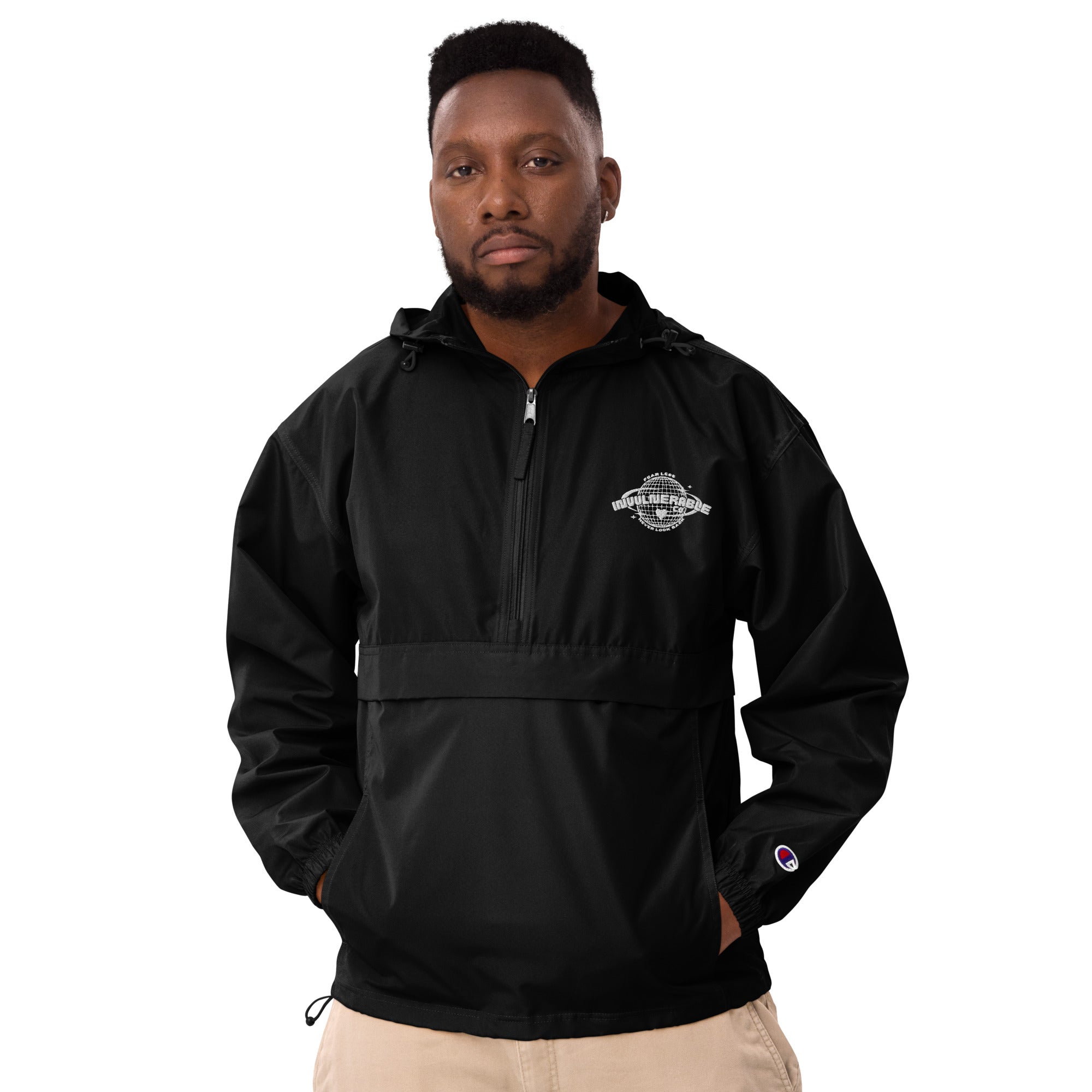 Champion x Invulnerable Packable Windbreaker