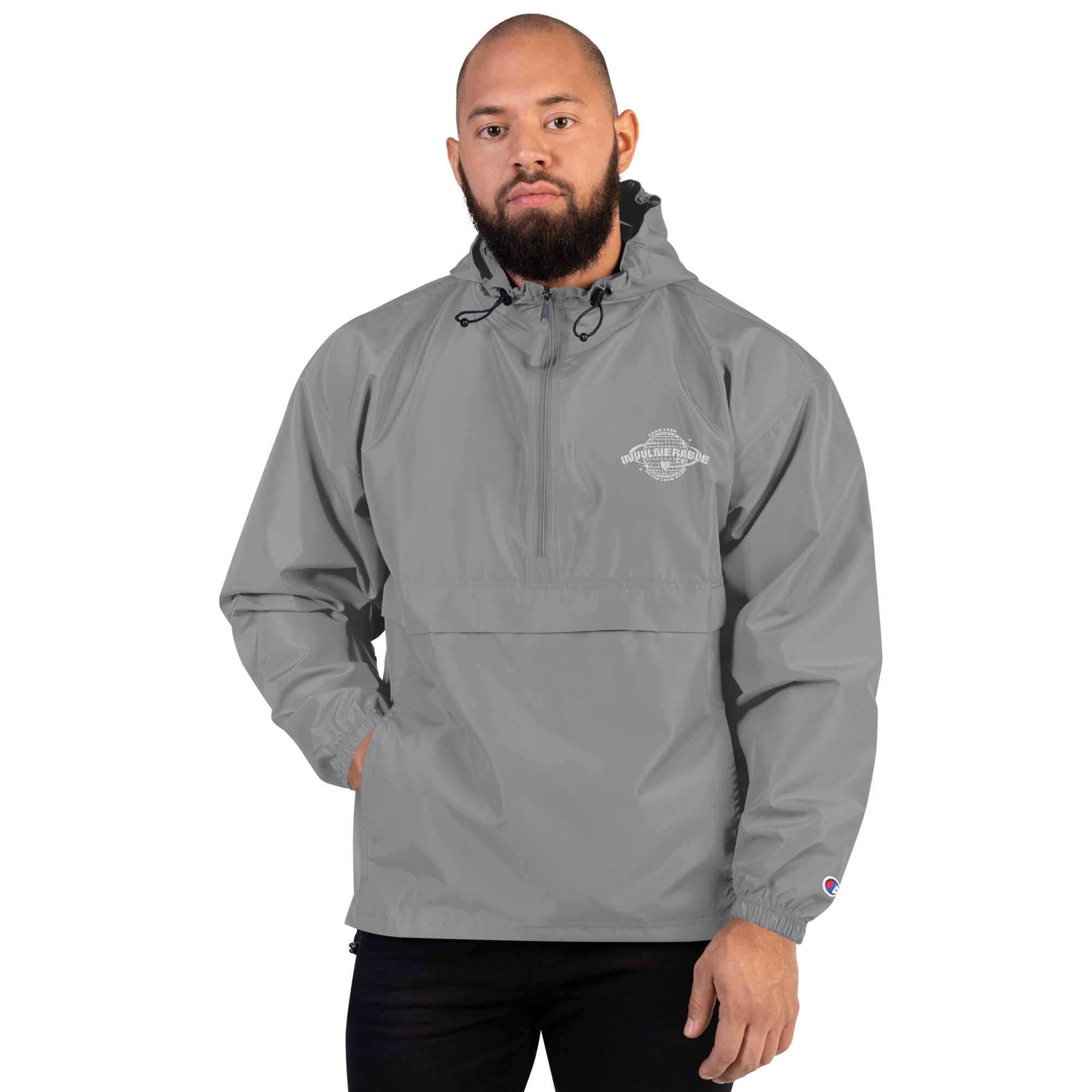 Champion x Invulnerable Packable Windbreaker
