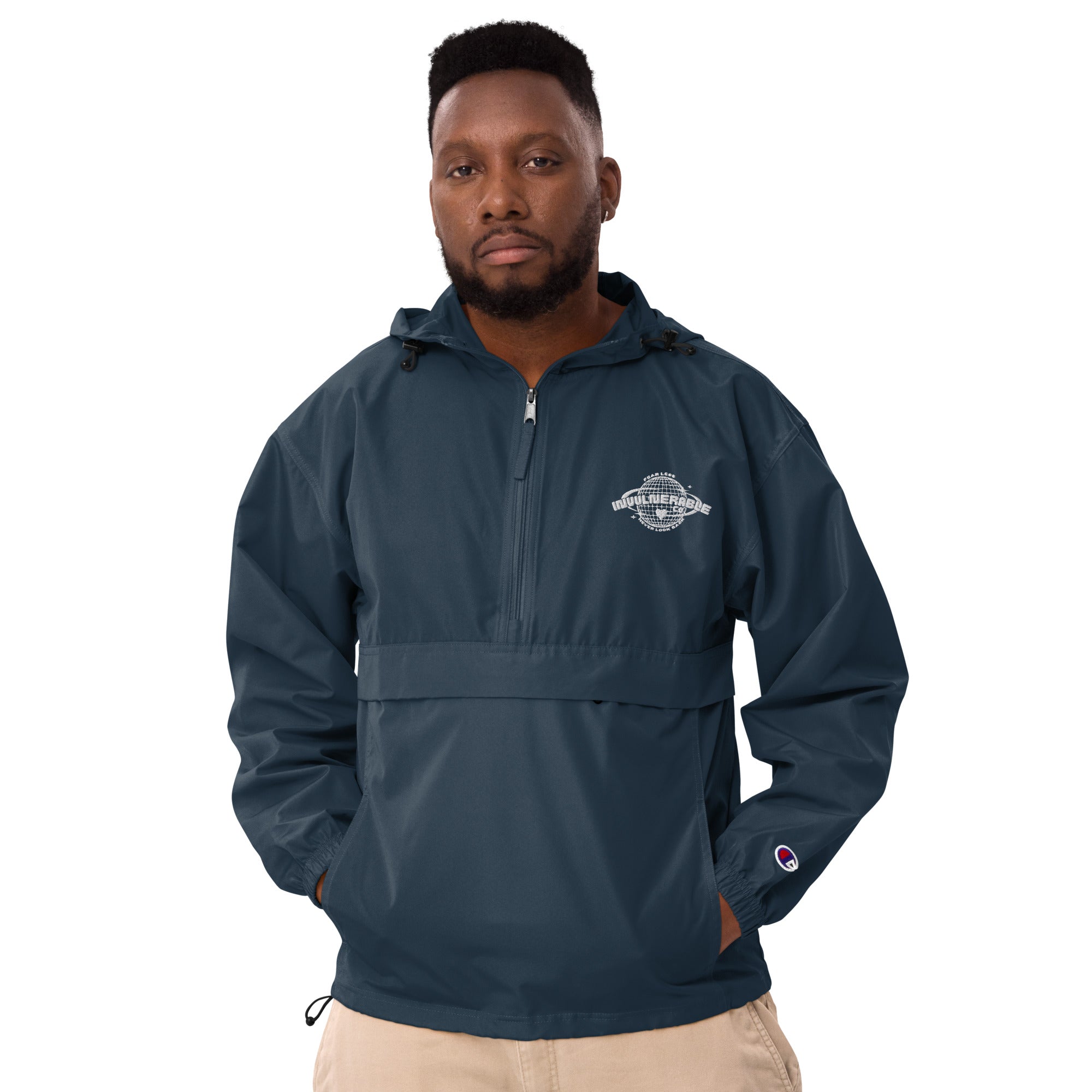 Champion x Invulnerable Packable Windbreaker
