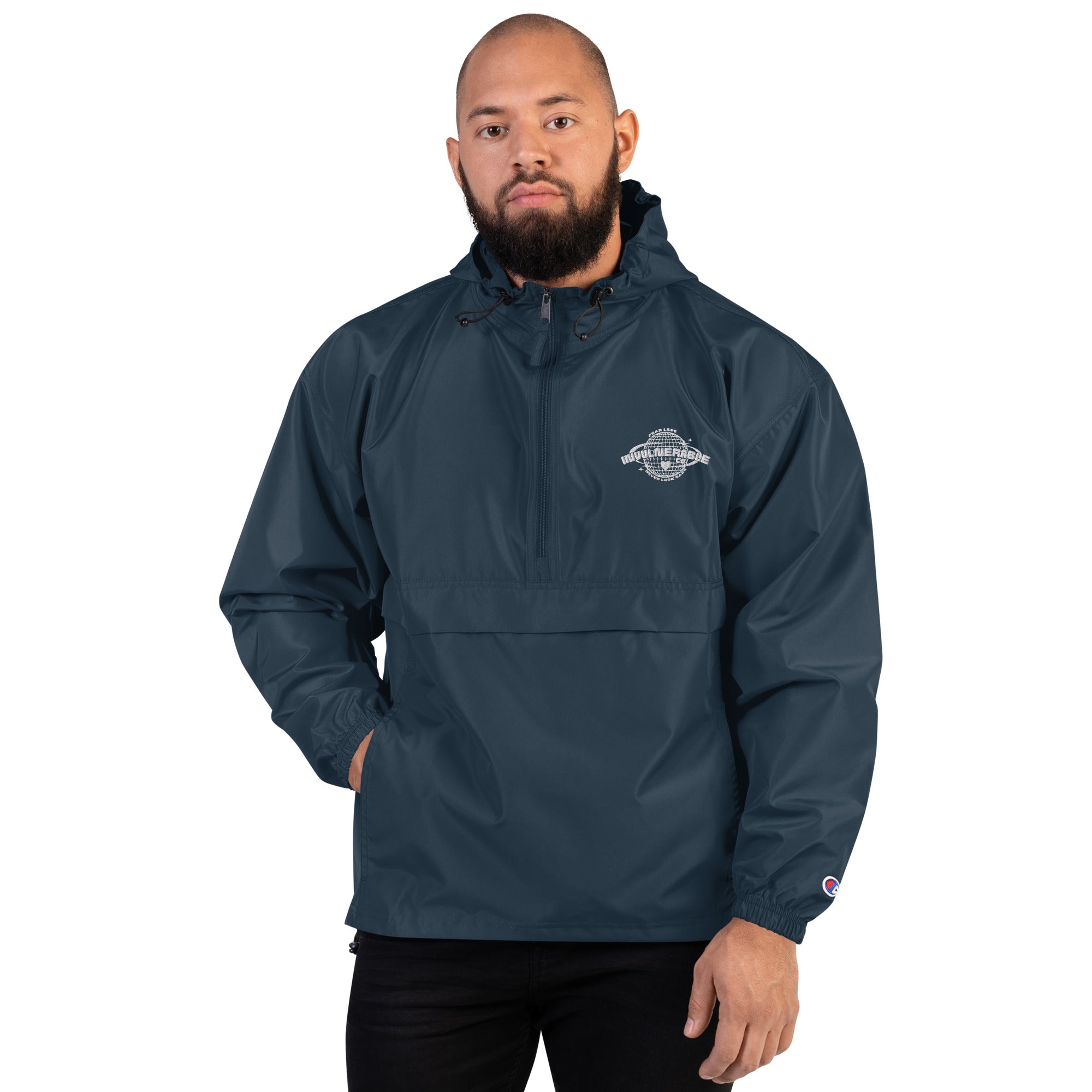 Champion x Invulnerable Packable Windbreaker