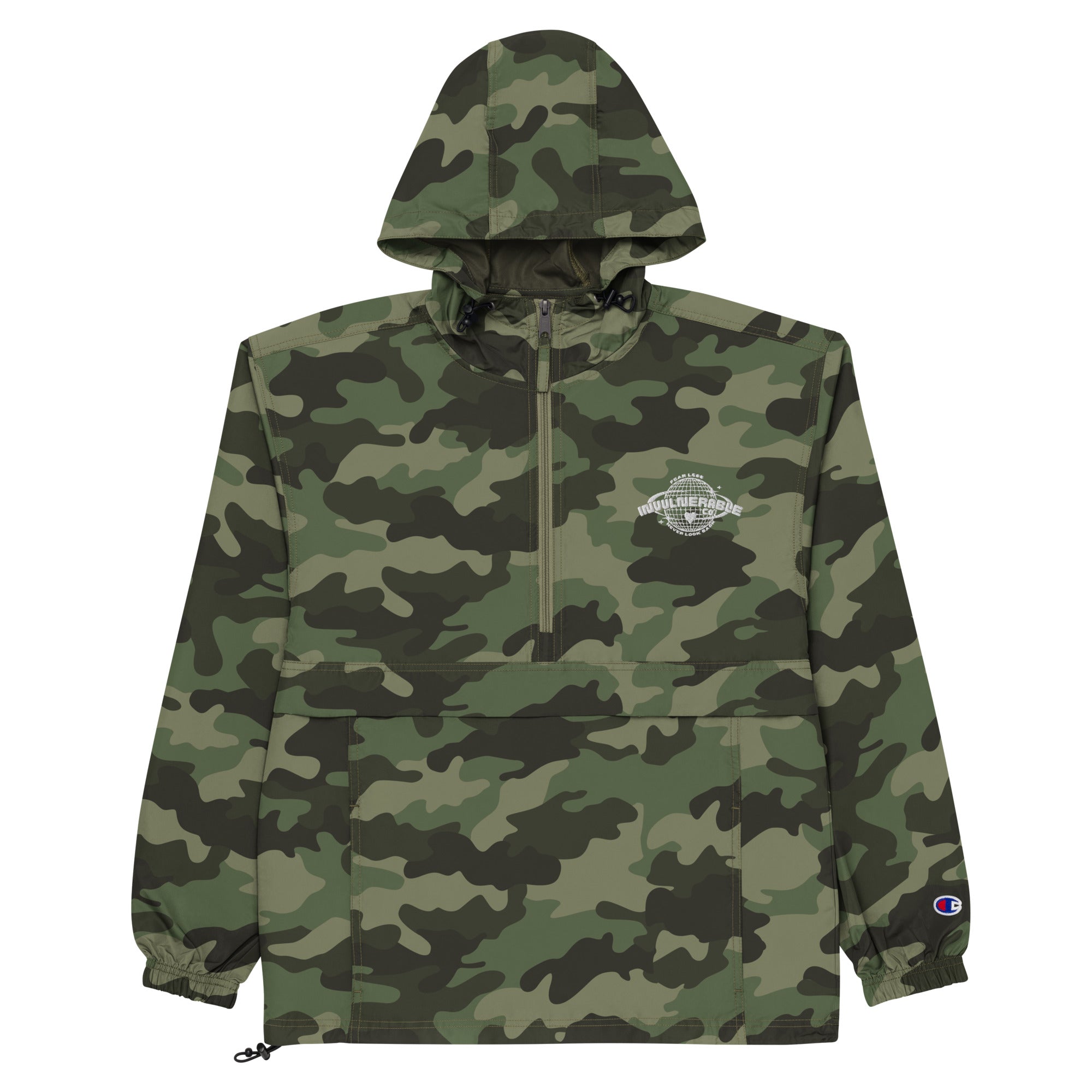 Champion x Invulnerable Packable Windbreaker