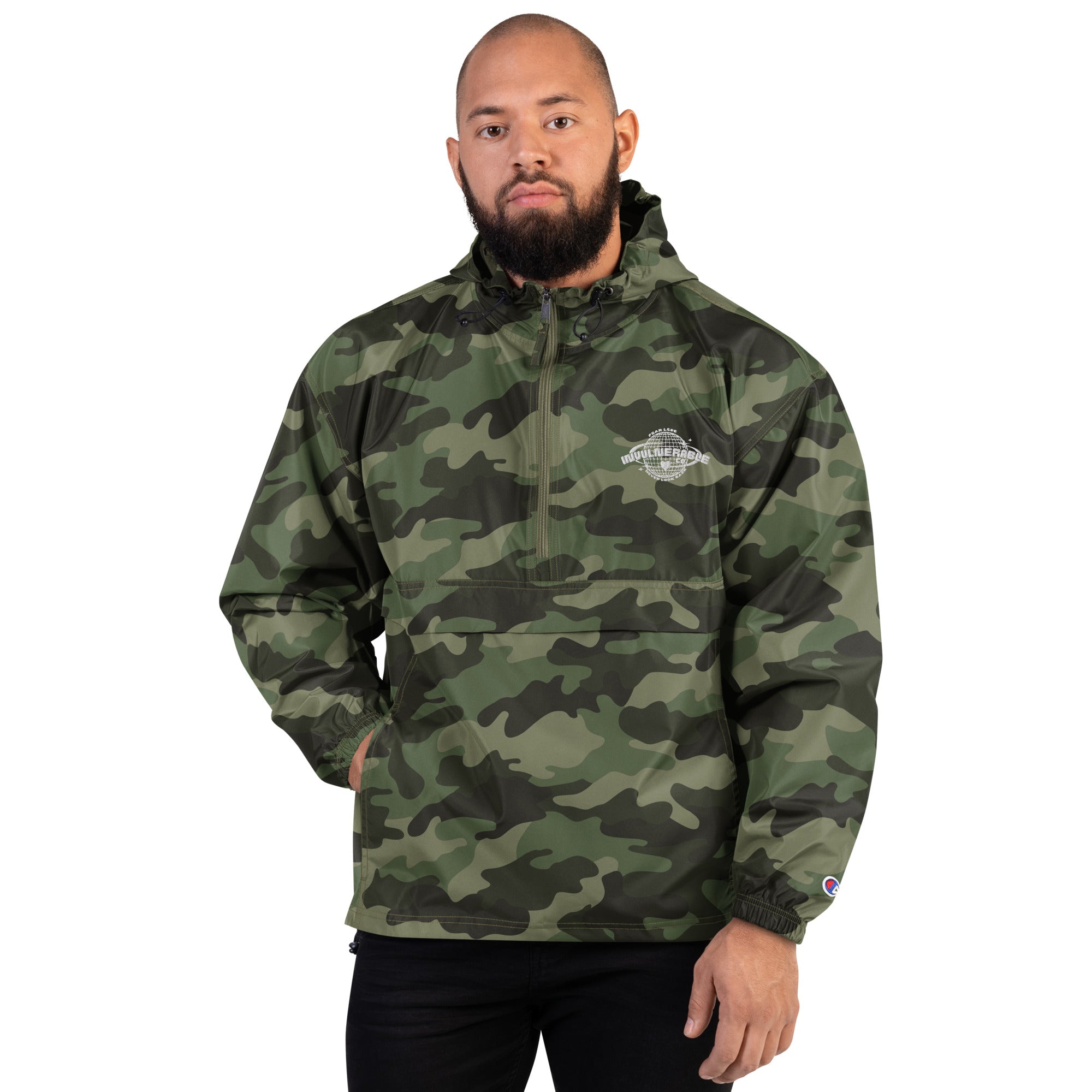 Champion x Invulnerable Packable Windbreaker