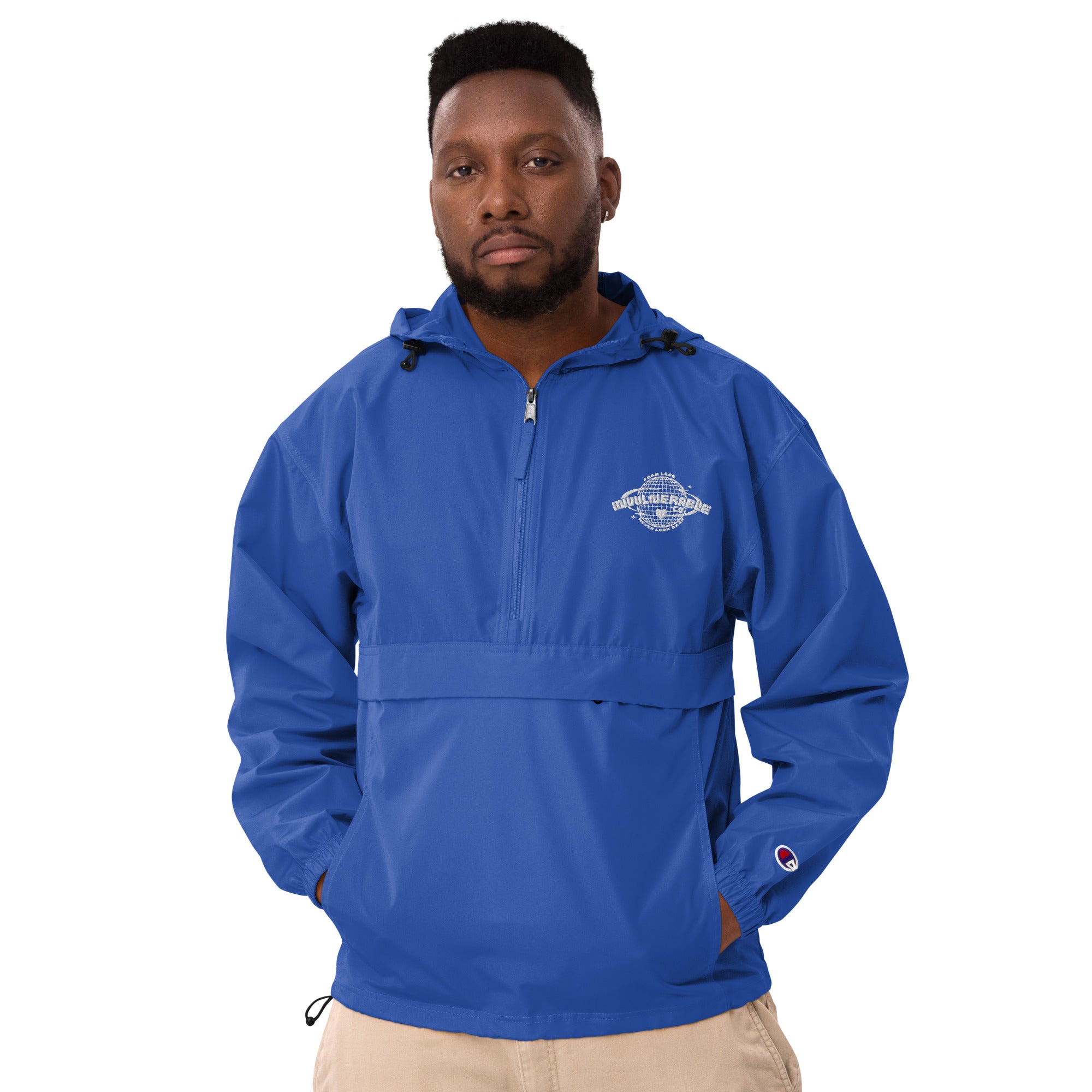 Champion x Invulnerable Packable Windbreaker
