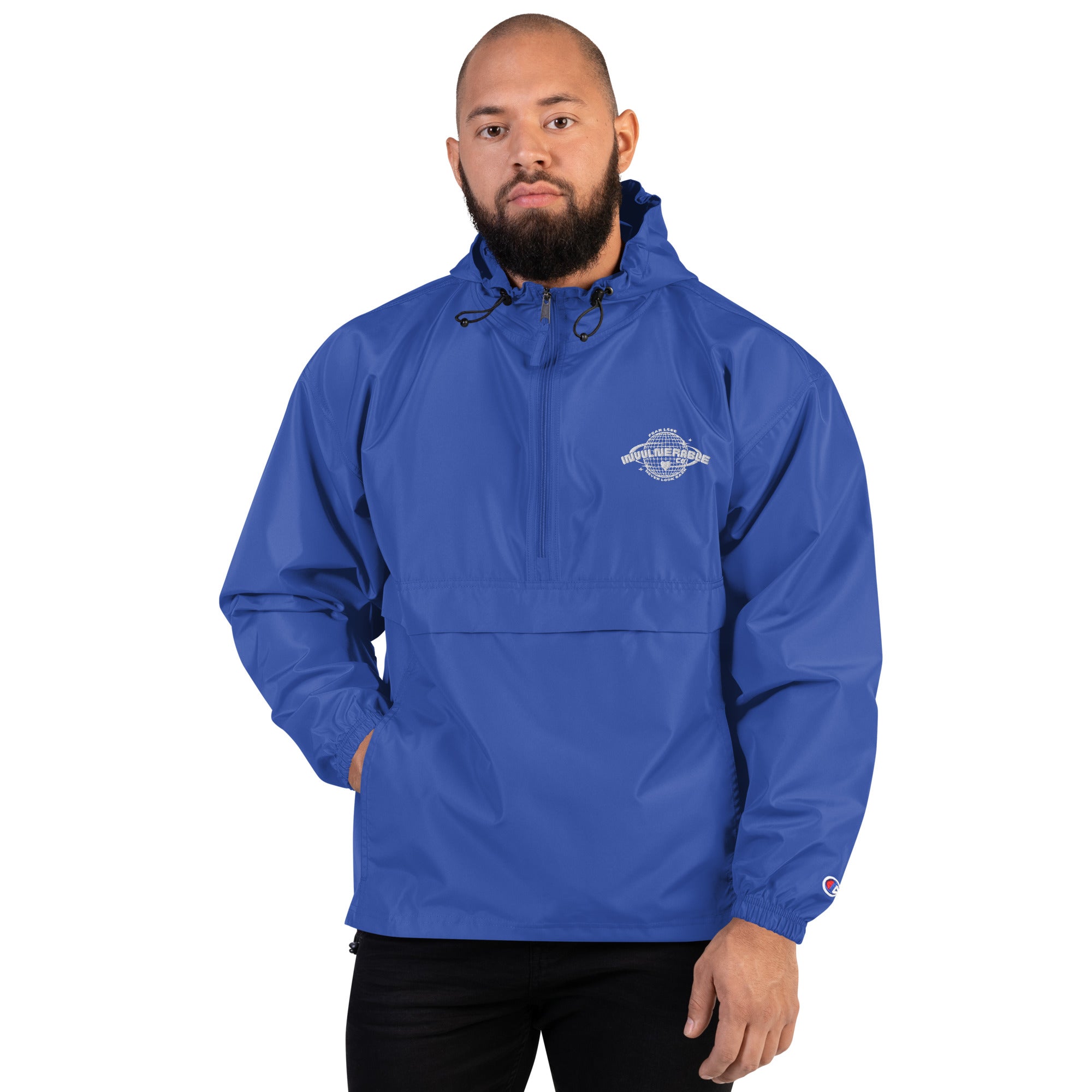 Champion x Invulnerable Packable Windbreaker