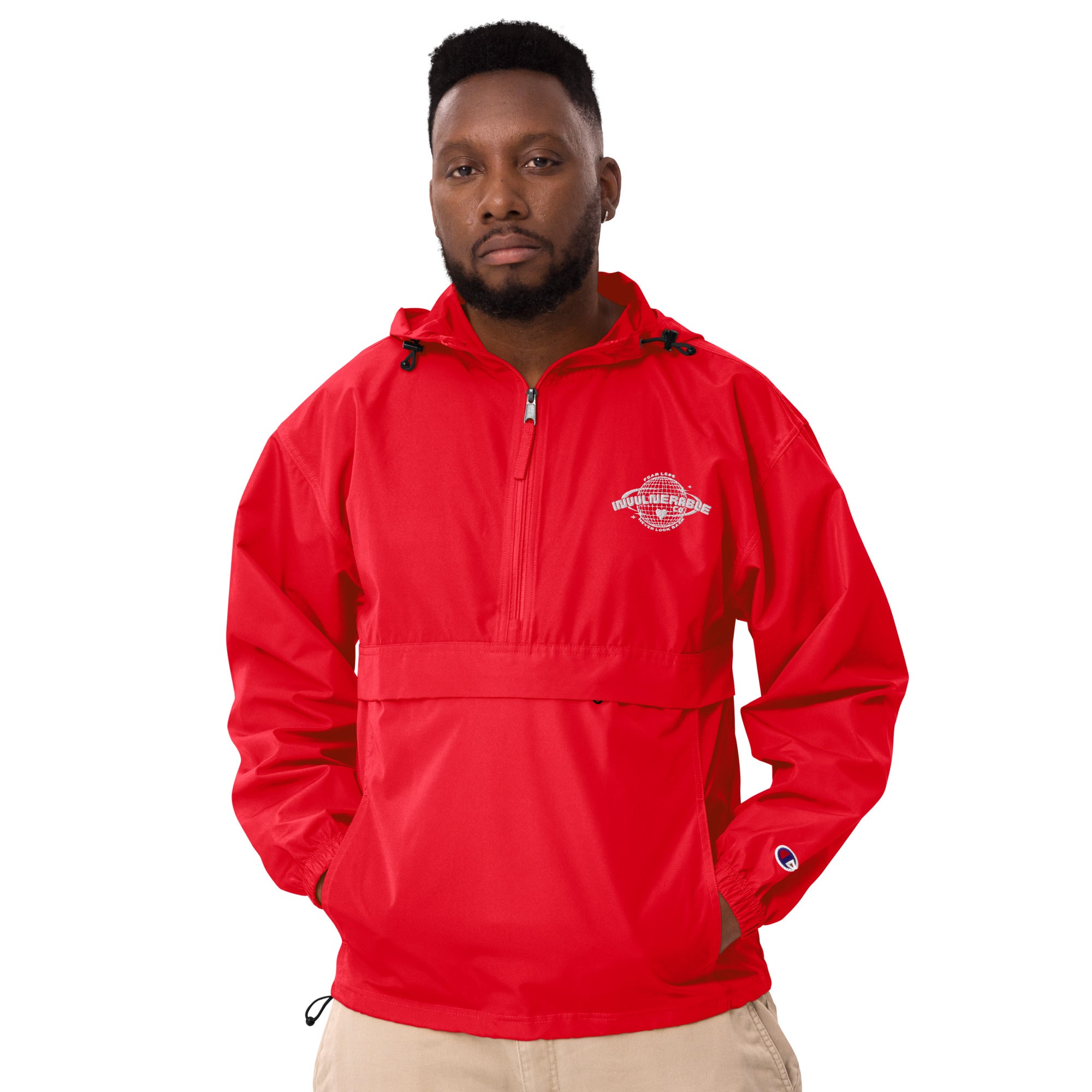 Champion x Invulnerable Packable Windbreaker