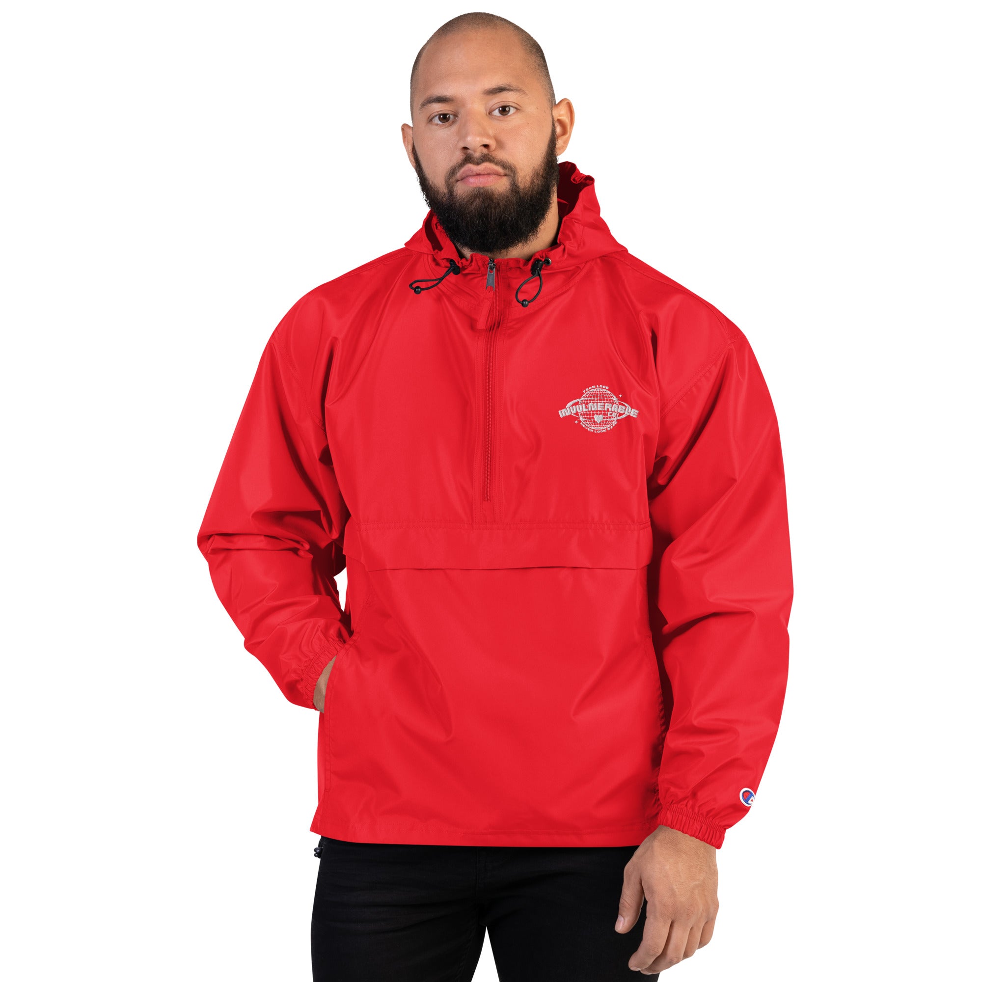 Champion x Invulnerable Packable Windbreaker