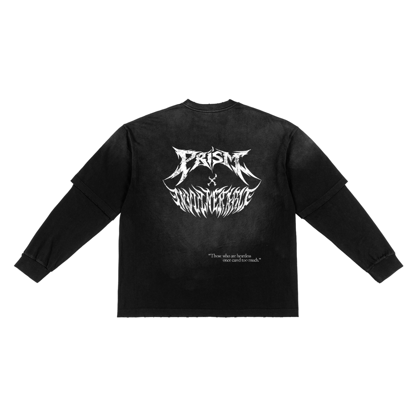 Invulnerable x Prism Sunfade Hand-Frayed Two-Piece T-Shirt