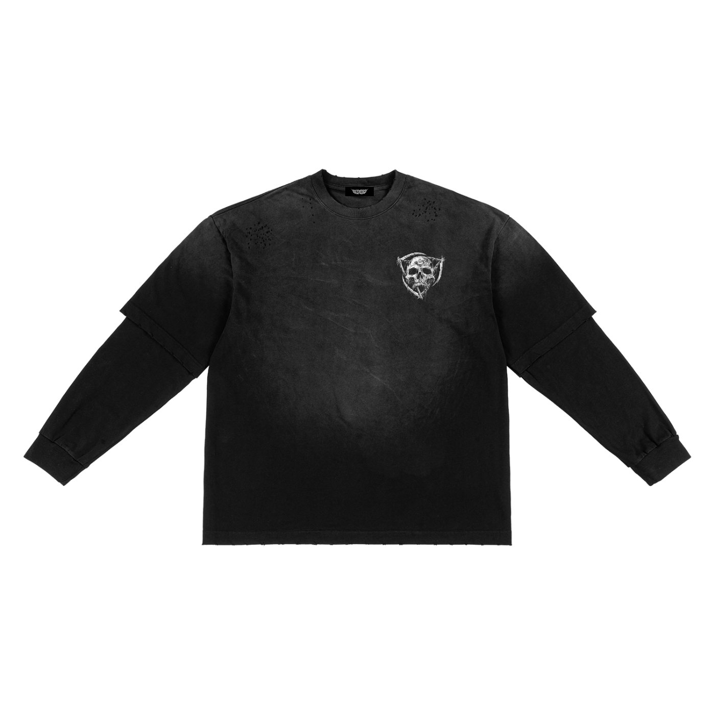 Invulnerable x Prism Sunfade Hand-Frayed Two-Piece T-Shirt