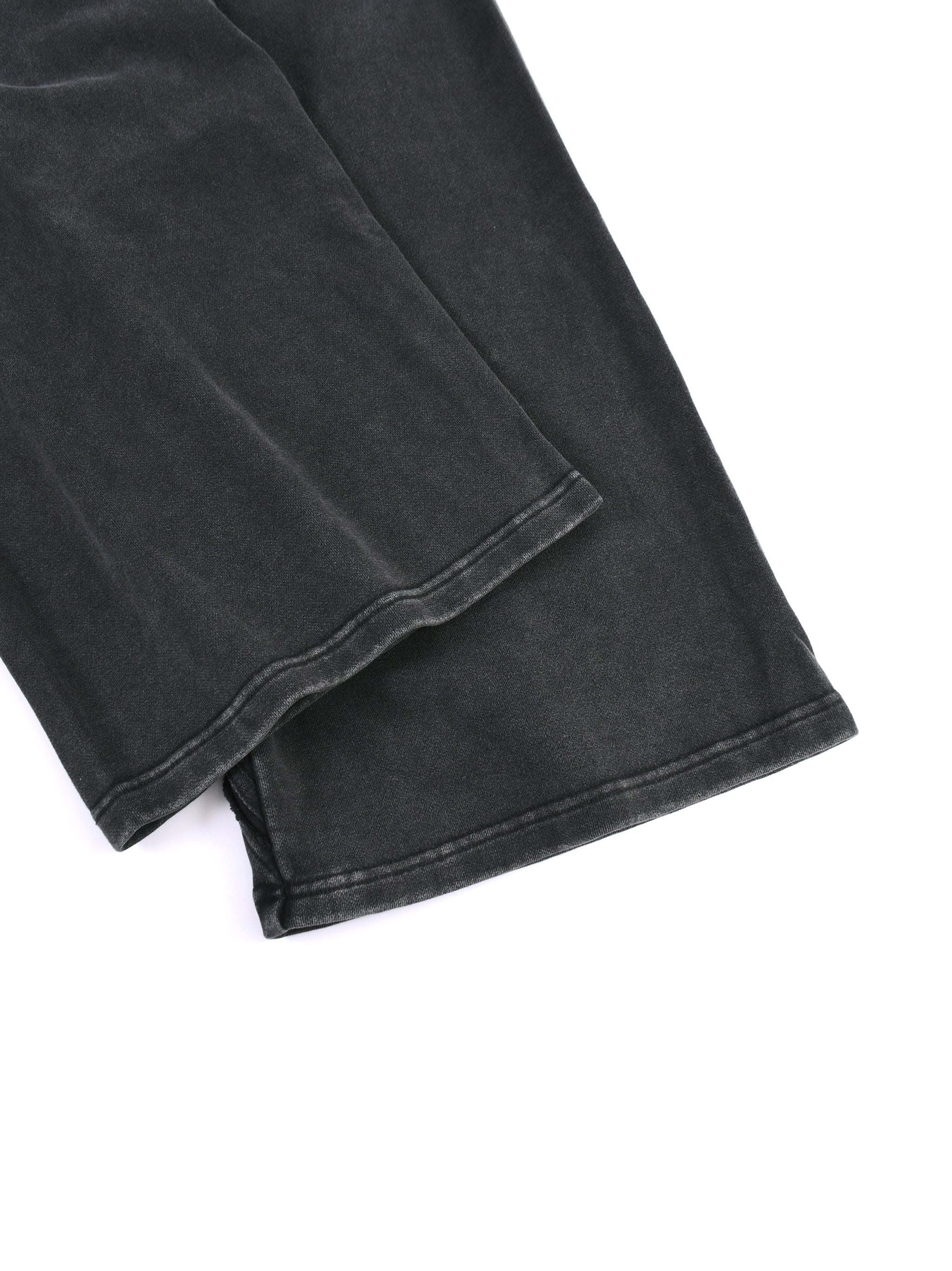 Snow Washed Raw Edge Sweatpants